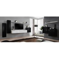 Living SWITCH SB I 26 ZW SW SB1 Genarom AM Negru Lucios / Alb